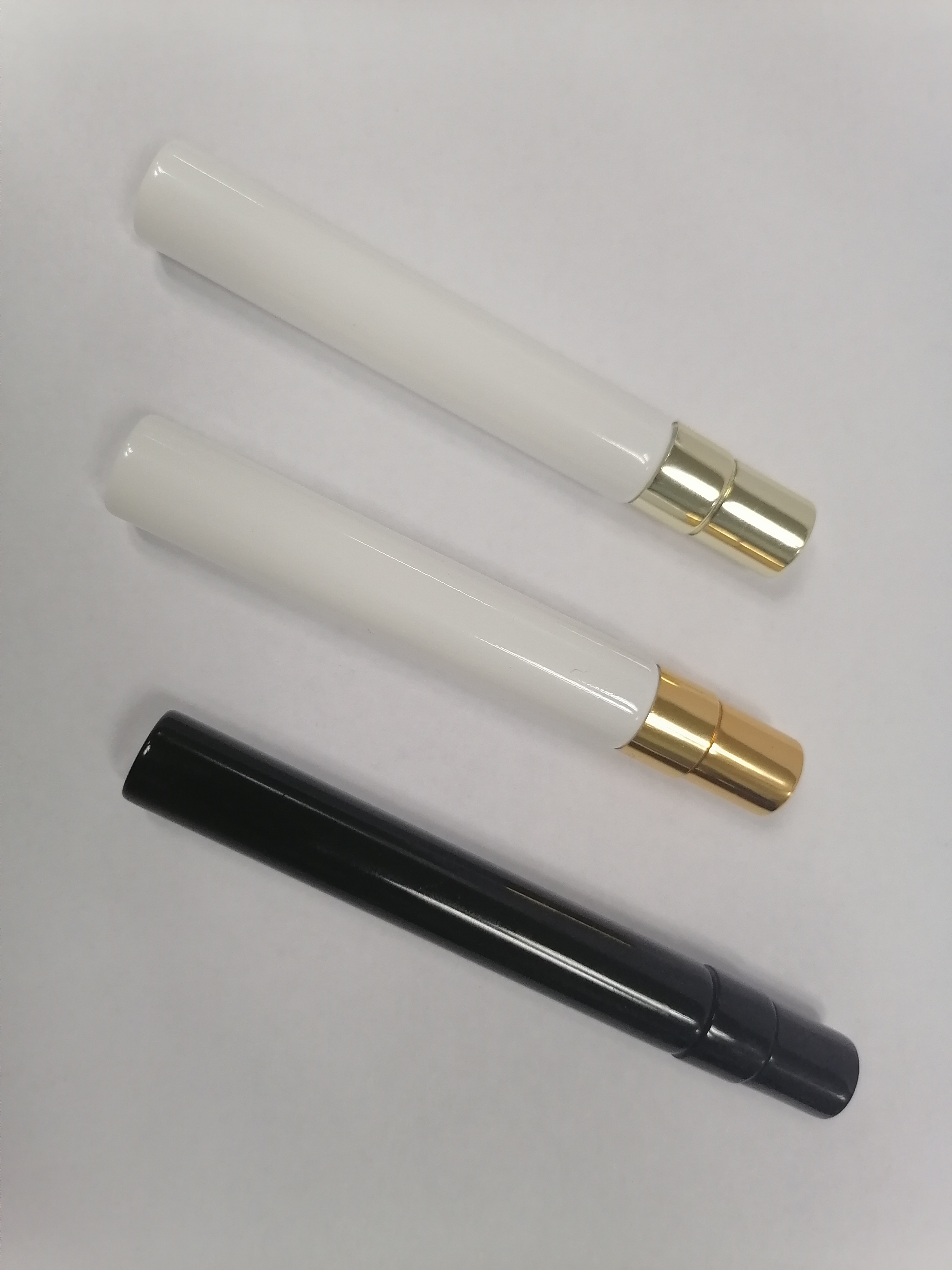 Aluminum Cover Glass Taste Perfume Bottles 10ml glass atomizer Safety Luxury Sprayer Bottles