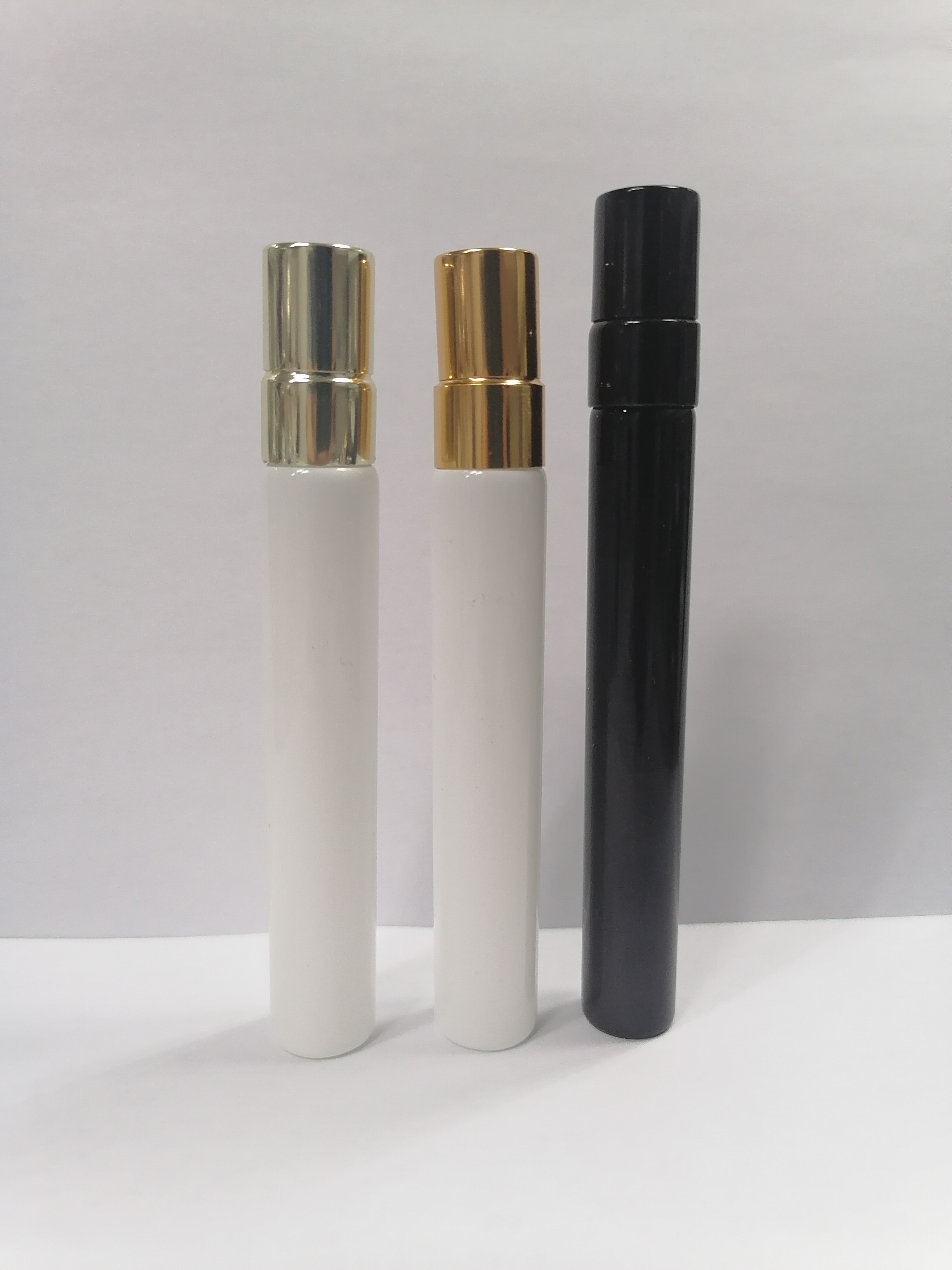 Aluminum Cover Glass Taste Perfume Bottles 10ml glass atomizer Safety Luxury Sprayer Bottles