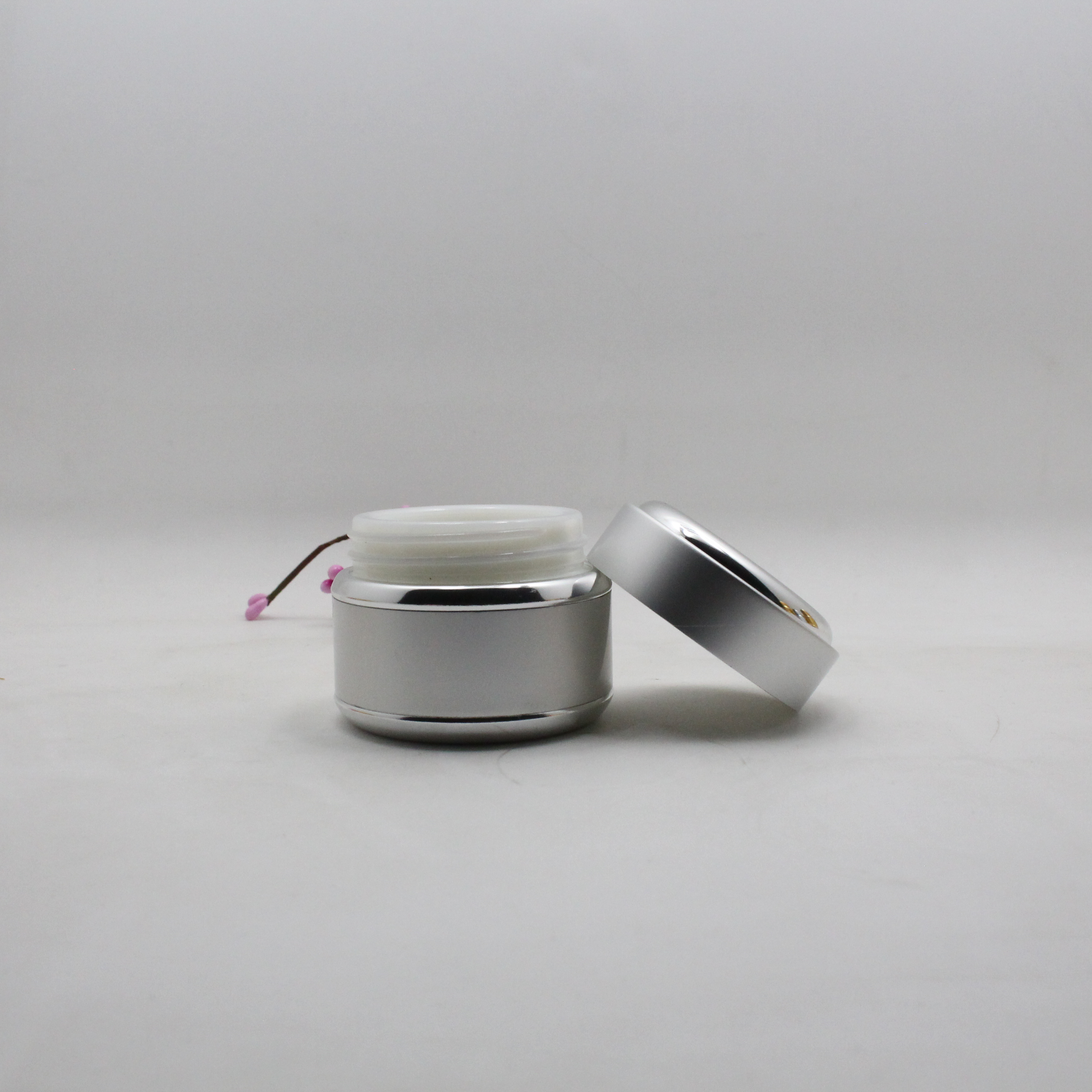 Aluminum Cream Jar Cosmetic Package Screw Cap With 10ml 15ml emballage cosmetic