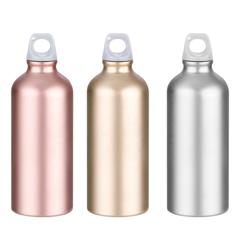 Aluminum Sports Water Bottle 600ml Promotional Aluminum Water Bottle BPA Free