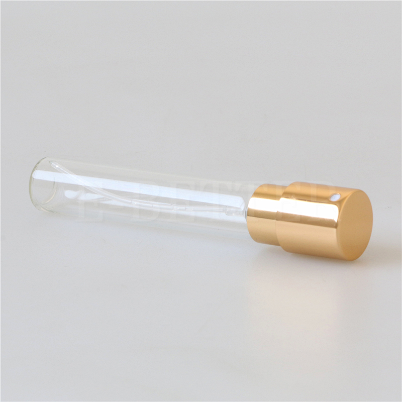 Aluminum atomizer perfume bottle twist up metal refillable perfume spray bottle