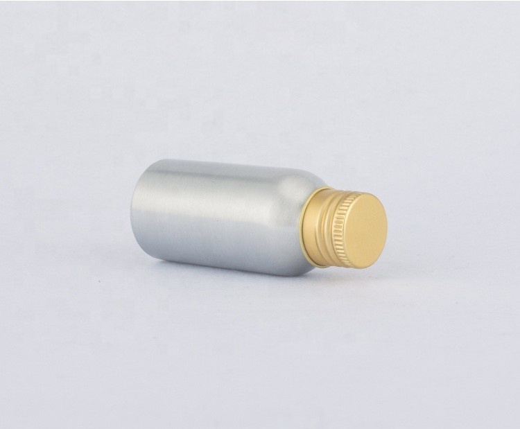 Aluminum bottles 30 ml 50 ml 100 ml 150 ml 200 ml 250 ml empty aluminum bottle with screw top