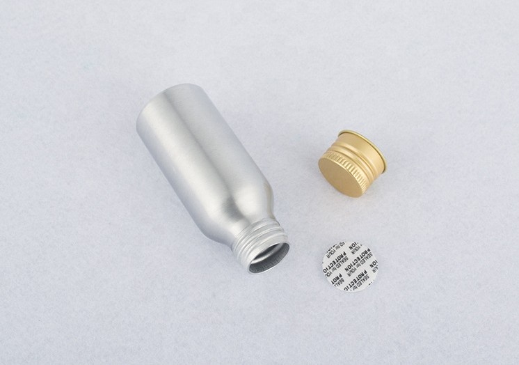 Aluminum bottles 30 ml 50 ml 100 ml 150 ml 200 ml 250 ml empty aluminum bottle with screw top