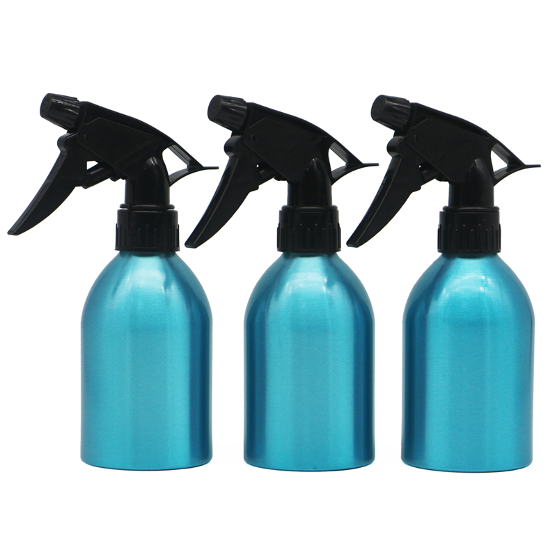 Aluminum spray bottles are environmentally friendly and can be recycled