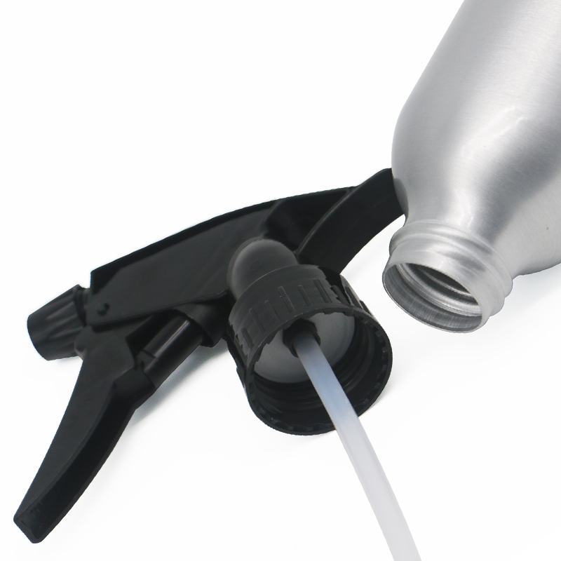 Aluminum spray bottles are environmentally friendly and can be recycled