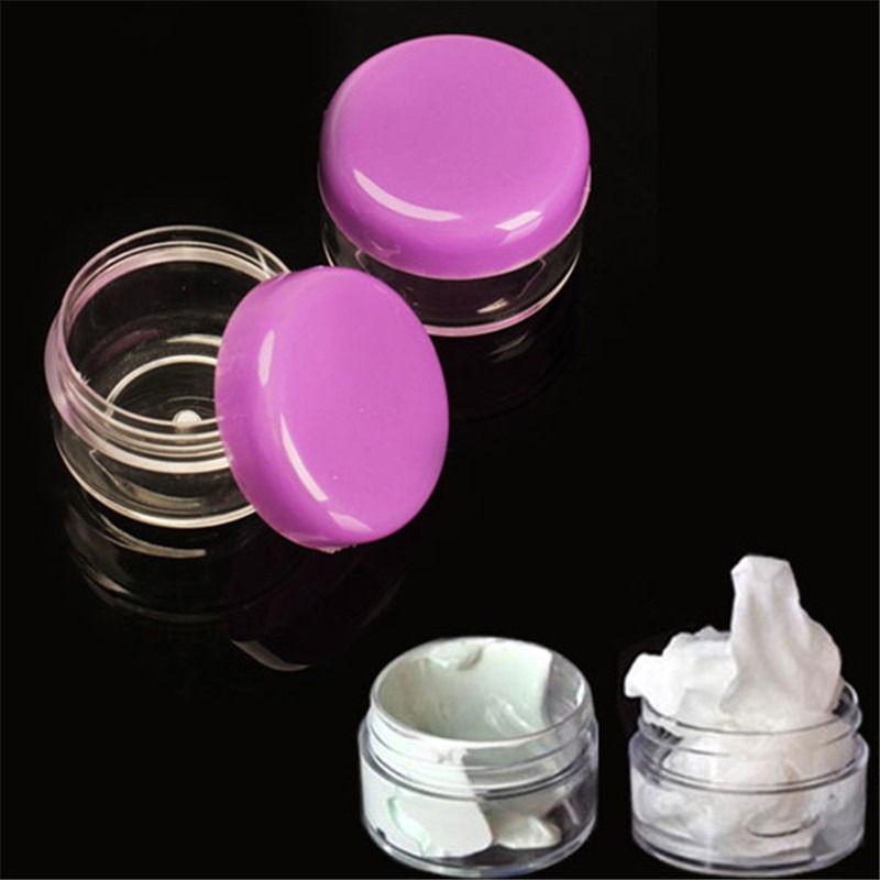 Amazon Empty Cosmetic Containers Jar with Pink Lid Plastic Lidded Jars Empty Cosmetics Balm