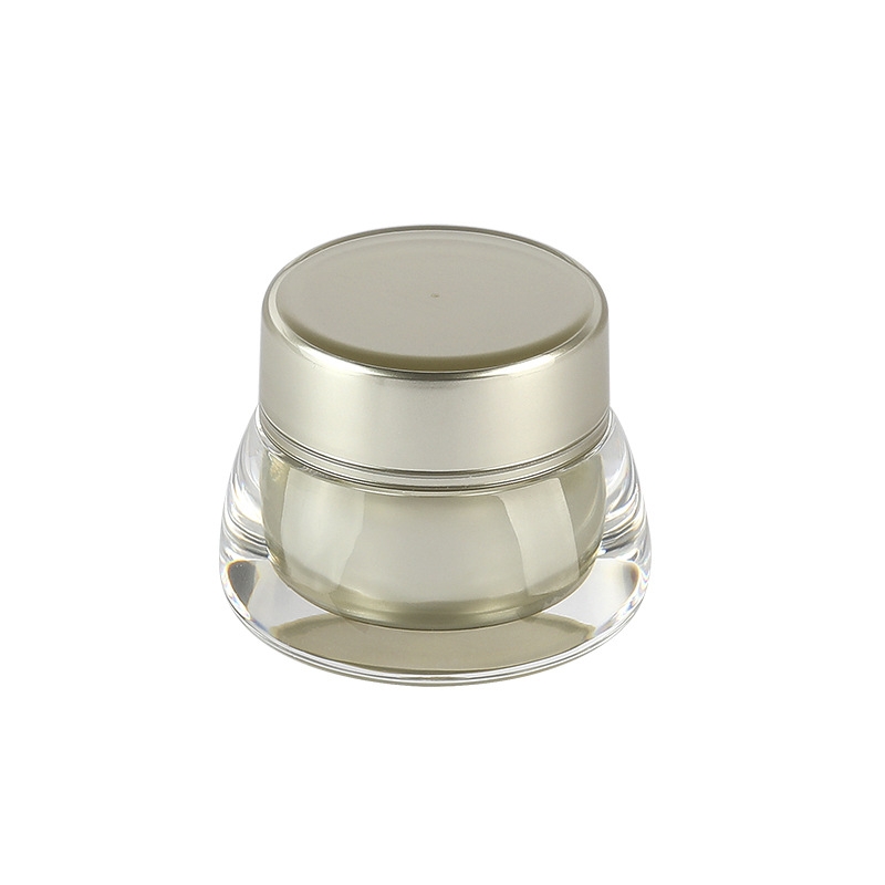 Amazon Top Sale Customizable Cheap Cylinder Cosmetic Containers For Cream Acrylic Jars 7g