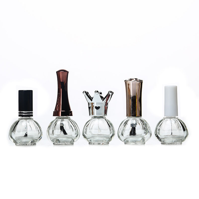 Amazon hits the shelves Factory outlet New arrival 15ml glass bottles nail polish bottle with unique lid