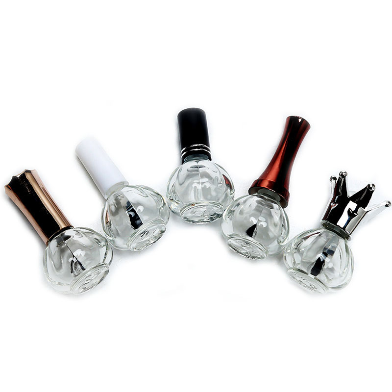 Amazon hits the shelves Factory outlet New arrival 15ml glass bottles nail polish bottle with unique lid