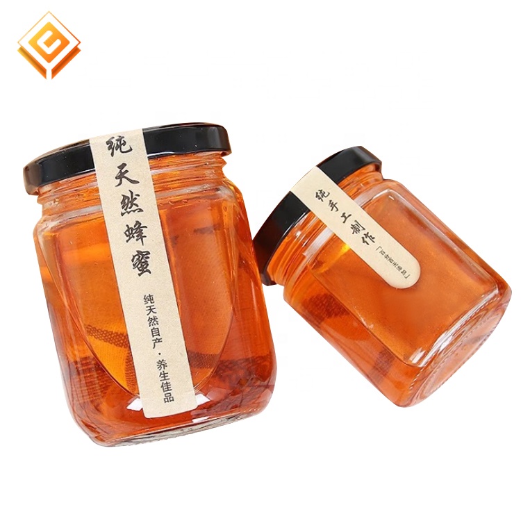 Amazon hot selling cheap wide mouth sealing borosilicate glass jar jam glass rounded jar with cover