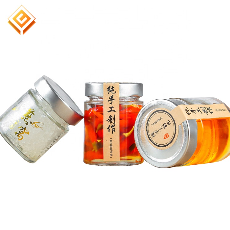 Amazon hot selling cheap wide mouth sealing borosilicate glass jar jam glass rounded jar with cover