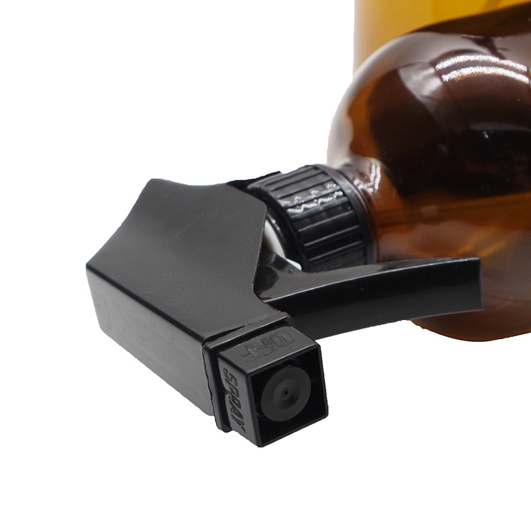 Ambar Reutilizable 16 OZ Frasco De Spray De 500ML Vidrio Aceite Esencial Botella De Cristal