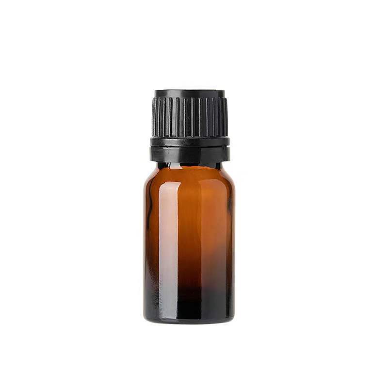 Amber 15ml 30ml 50ml 100ml round glass dropper bottle