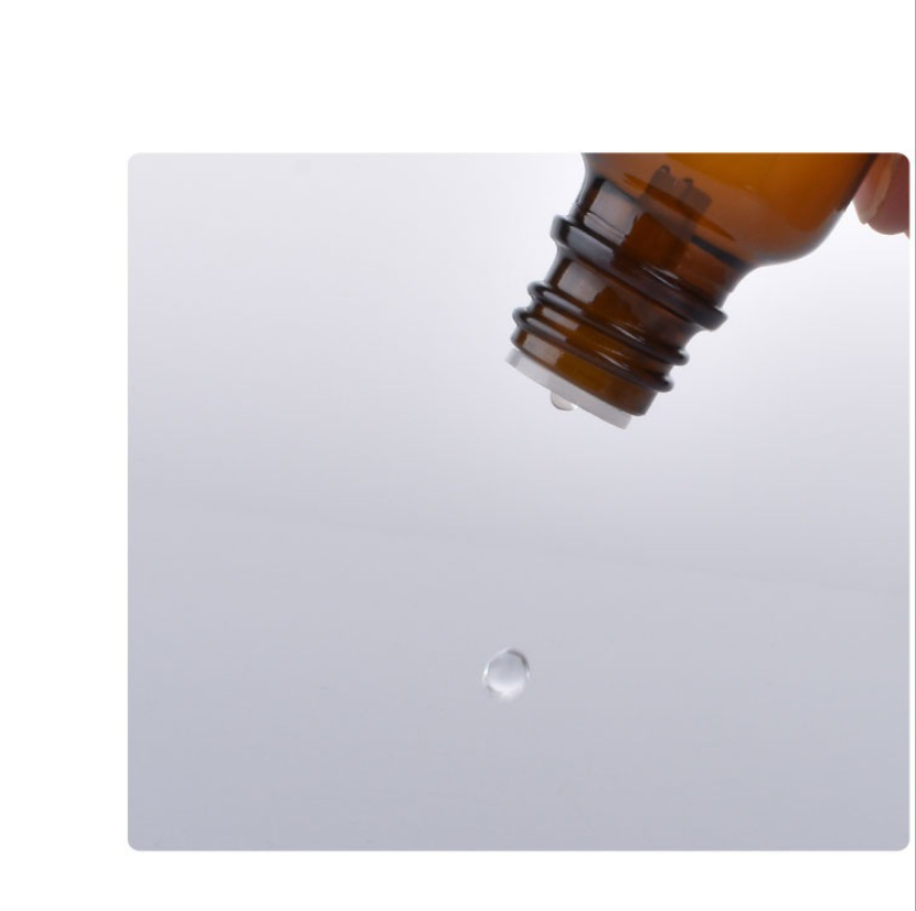 Amber 5ml 10ml 15ml 20ml 30ml 50ml 100ml glass essential oil bottle with childproof cap
