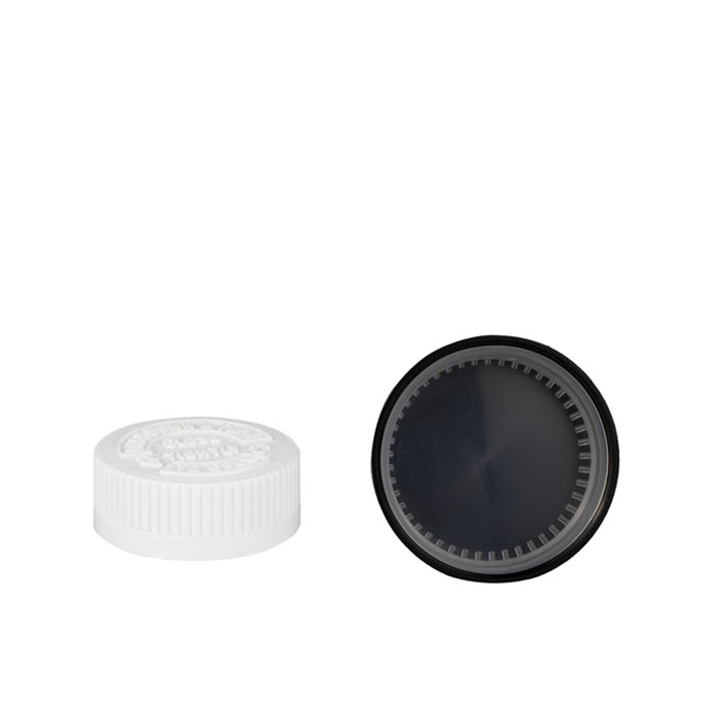 Amber 60ml 90ml 125ml 150ml 200ml 260ml round HDPE glass medicine pill bottle with black color child proof CRC cap