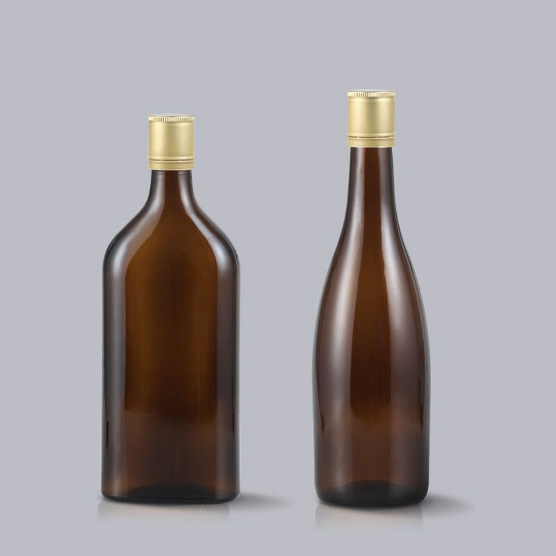 Amber Beer Packaging Glass Bottle with crown cap/ swing cap beer bottle330ml, 500ml,650ml