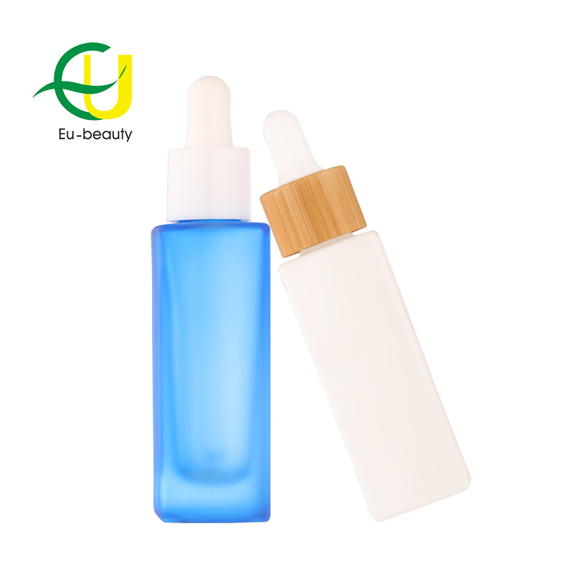 Amber Blue Clear Glass Dropper Bottles For 10ml Essential Oil Bottle