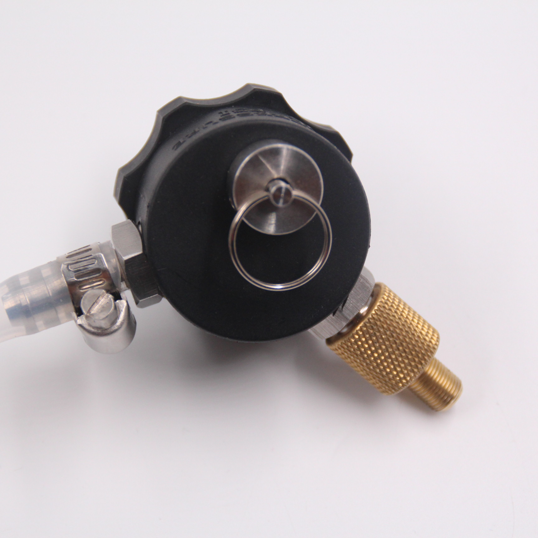 Amber Glass Beer Growler with plastic tap Wholesale Big Wine Bottles 4L liter