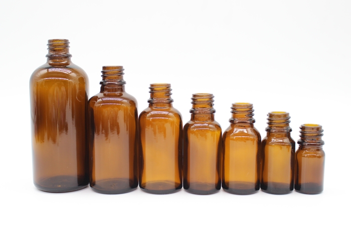 Amber Glass Bottle Vial