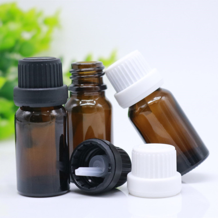 Amber Glass Bottle With Glass Bottle With Dropper 5 Ml 10ml Amber Glass Essential Oil Bottle With European Dropper Cap