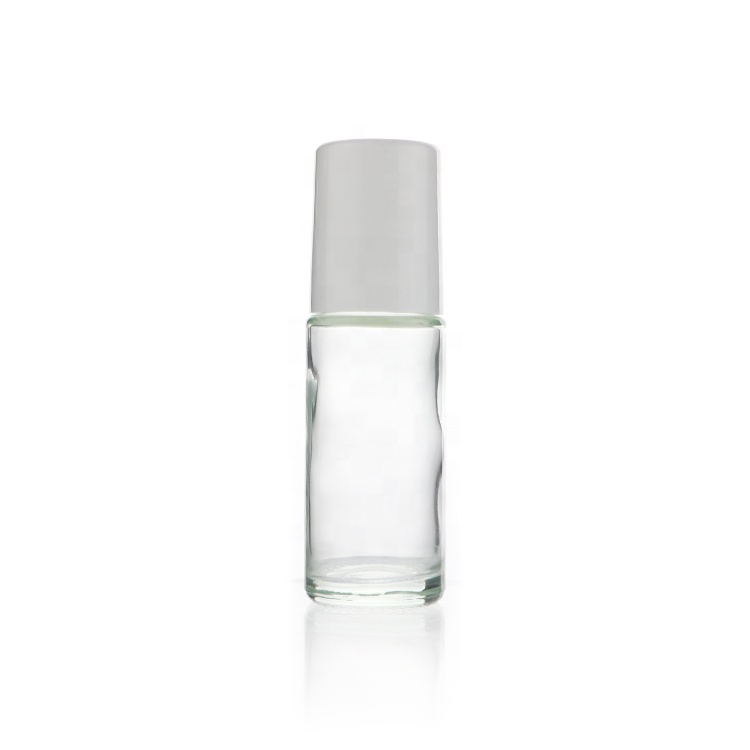 Amber Glass Deodorant Roll On Perfume Bottle 30ml 50ml