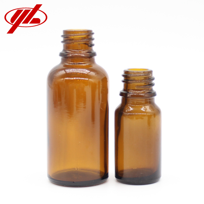 Amber Glass Essential Oil Bottle for Cosmetic