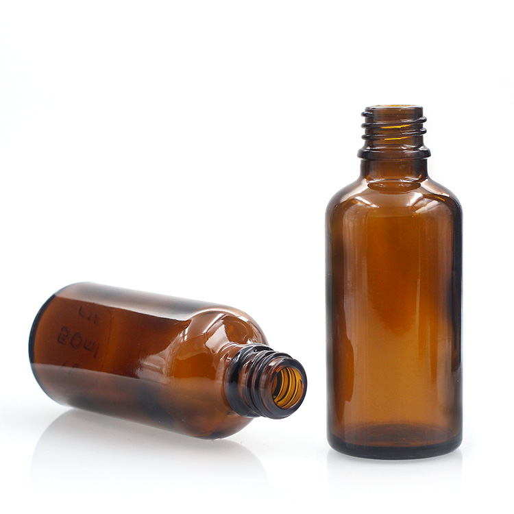 Amber Glass Essential Oil Bottles/Cosmetic Packing For Essential Oil With Different Cap