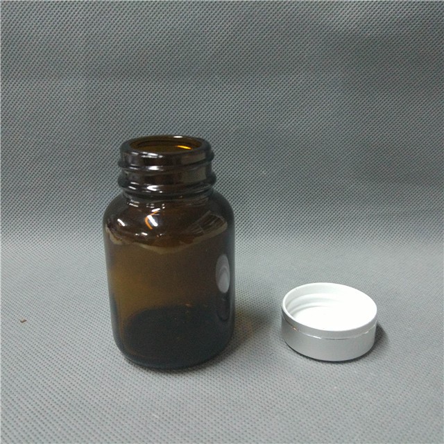 Amber Glass Packer 60cc with White Cap Pharmaceutical good price