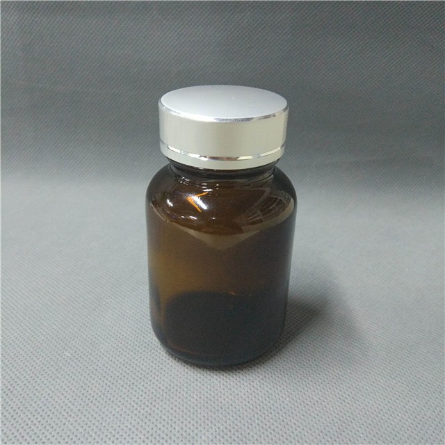 Amber Glass Packer 60cc with White Cap Pharmaceutical good price