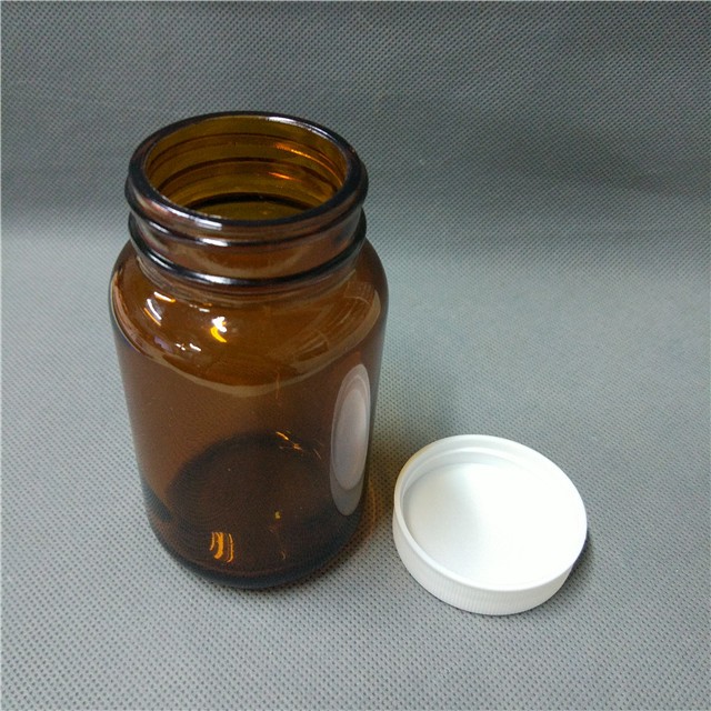 Amber Glass Packer 60cc with White Cap Pharmaceutical good price