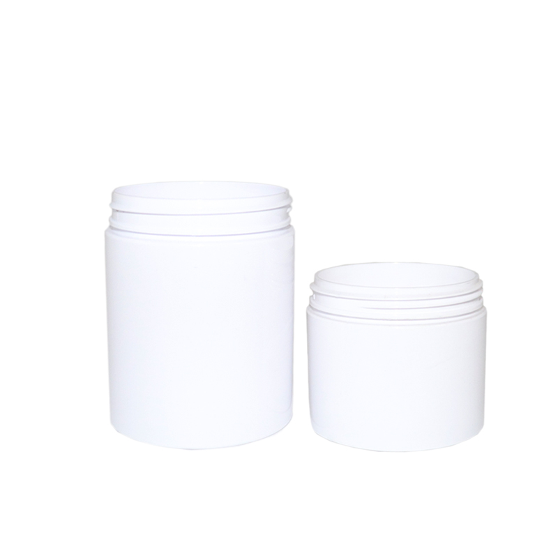 Amber PET plastic jar 2oz with black lid best cream container 00ml pomade, hair clay pet jar frosted amber aluminum cap PP cap