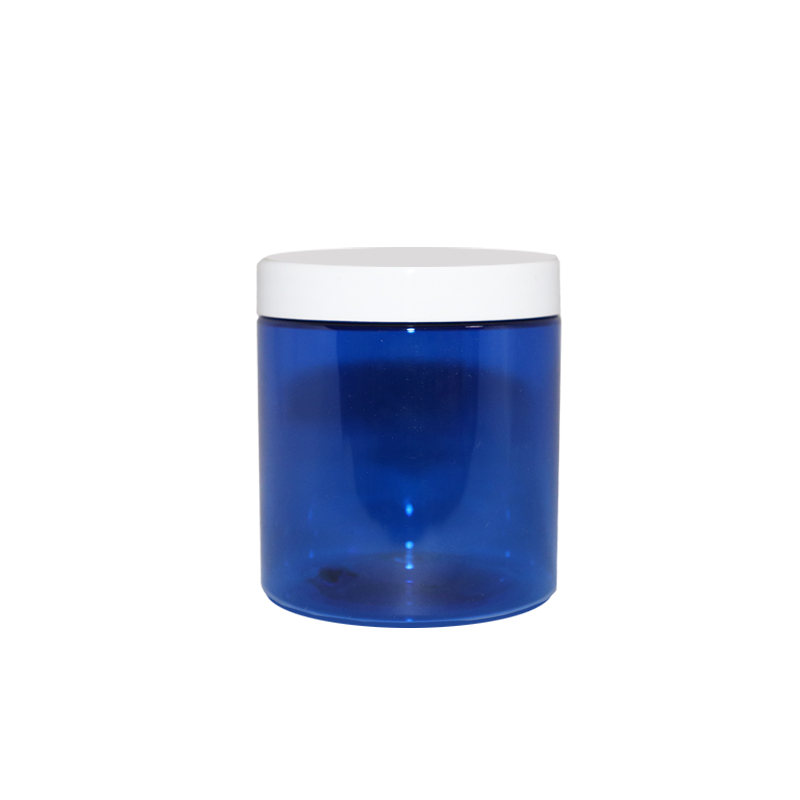 Amber PET plastic jar 2oz with black lid best cream container 00ml pomade, hair clay pet jar frosted amber aluminum cap PP cap
