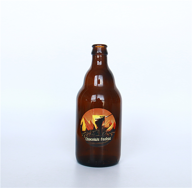 Amber Unique Beer Glass Bottles 330ml 500ml With crown cap for Alcoholic beverage packaging High Quality and Good Price