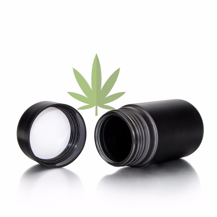 Amber Wide Mouth Childproof Container jar 60ml 100ml 150ml 250ml 300ml Glass Pharmaceutical medical bottle packaging