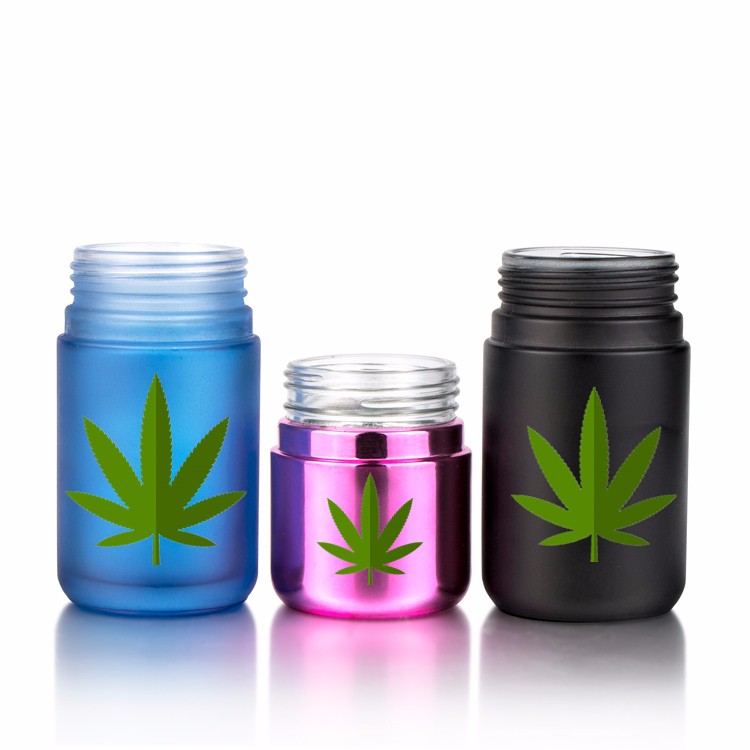 Amber Wide Mouth Childproof Container jar 60ml 100ml 150ml 250ml 300ml Glass Pharmaceutical medical bottle packaging