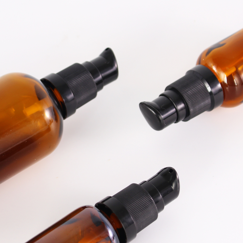 Amber glass bottle 30ml amber glass dropper bottle amber lotion pump bottle