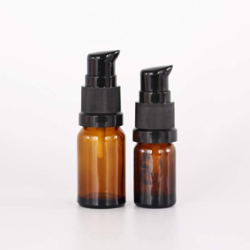 Amber glass bottle 30ml amber glass dropper bottle amber lotion pump bottle