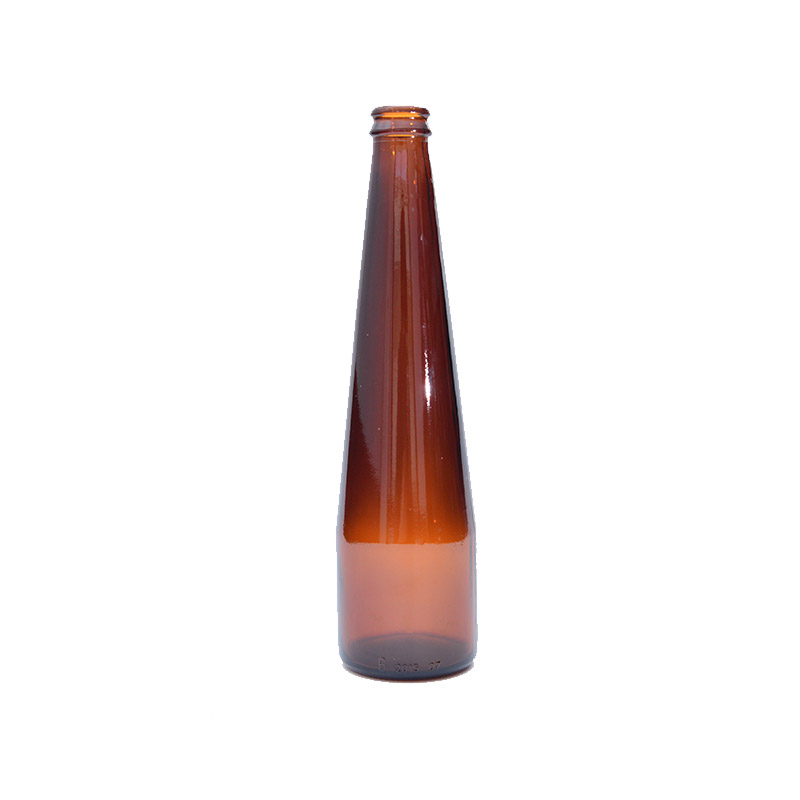 Amber glass bottle 330ml for syrup hotsale