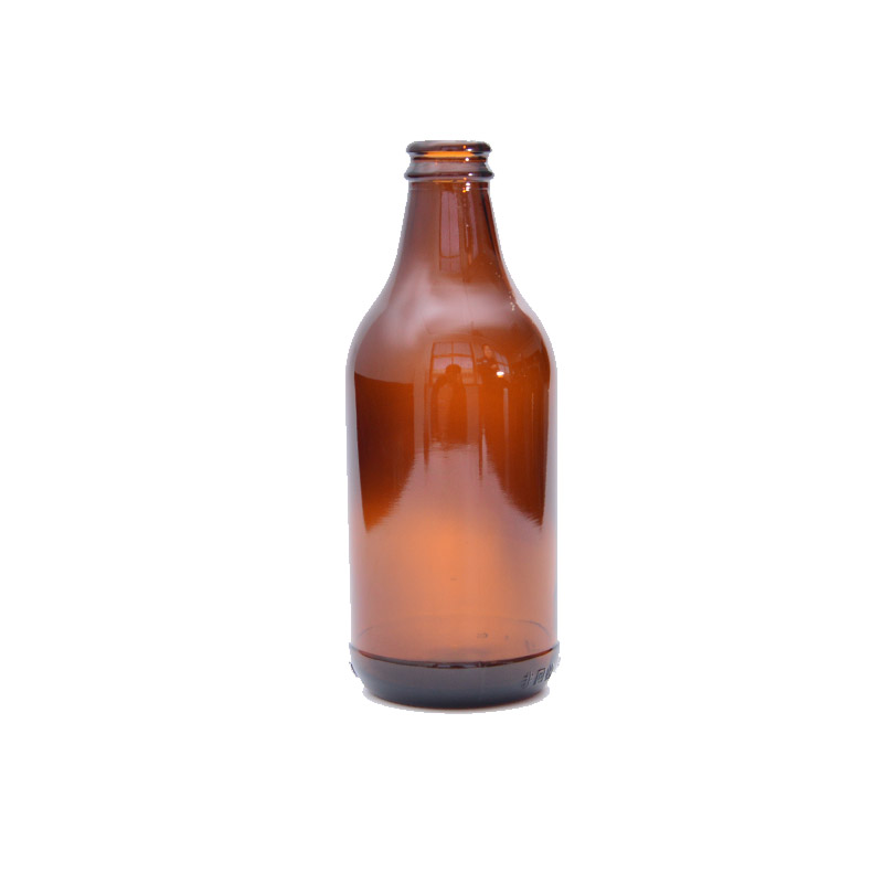 Amber glass bottle 330ml for syrup hotsale