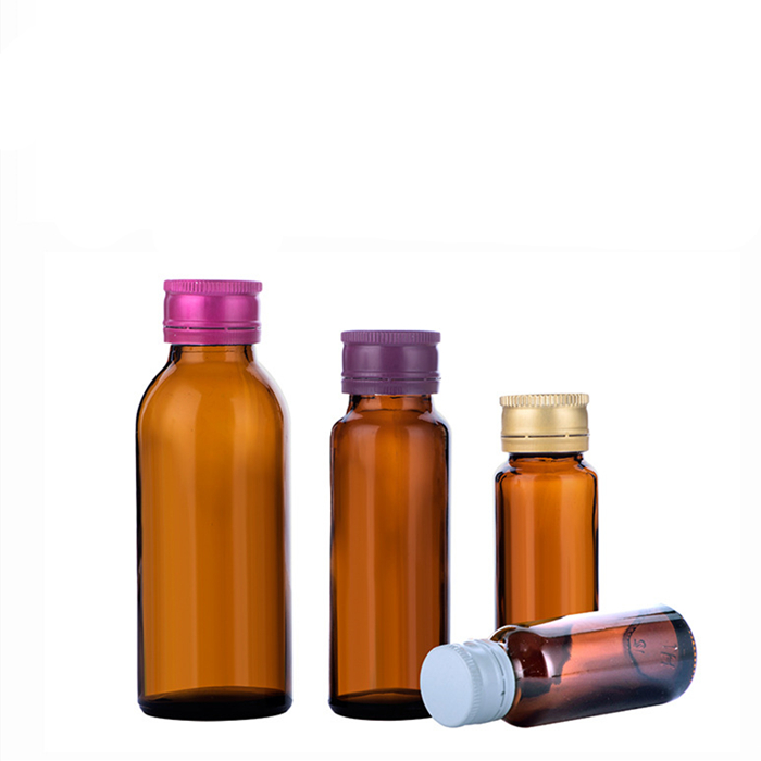 Amber glass bottle Pharmaceutical Oral Syrup medicine chemical amber bottles for pills