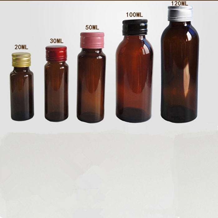 Amber glass bottle Pharmaceutical Oral Syrup medicine chemical amber bottles for pills