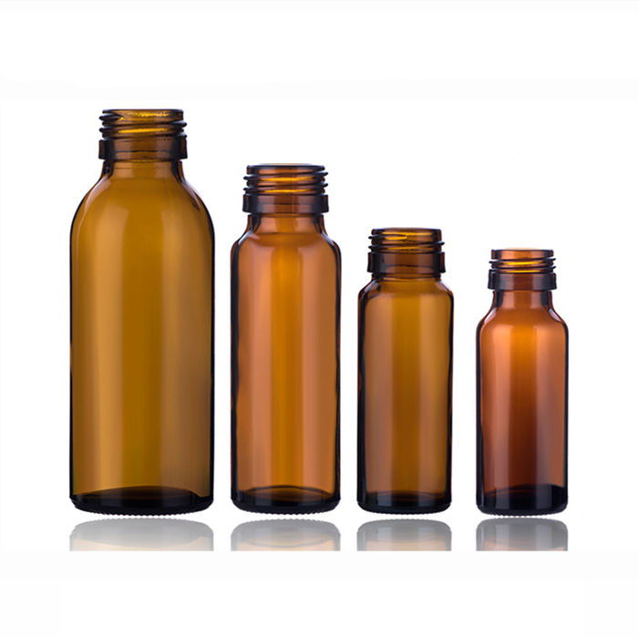 Amber glass bottle Pharmaceutical Oral Syrup medicine chemical amber bottles for pills