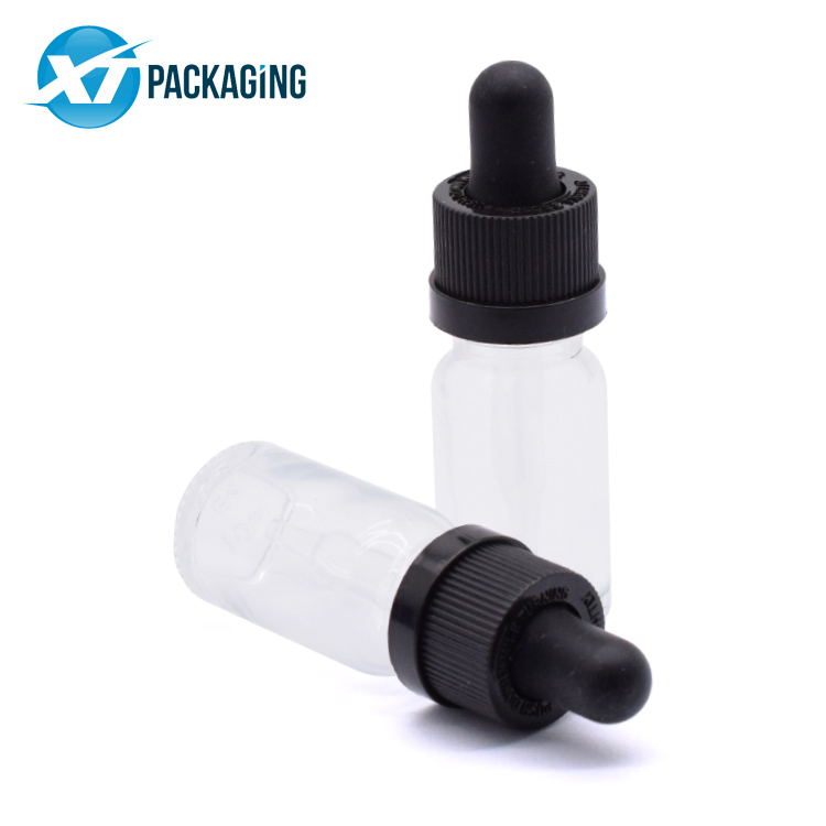 Amber glass dropper bottle for CBD oil anti skid glass dropper 5ml,10ml,15ml,20ml essential oil dropper bottle