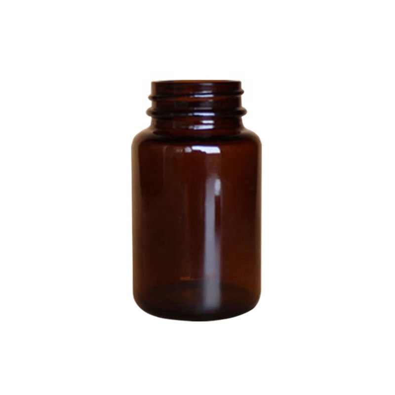 Amber glass medical bottle for capsule pill oral liquid 60ml 75ml 100ml 150ml 200ml 300ml 500ml