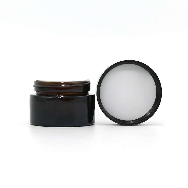 Amber green Clear 5g 10g 20g 30g 50g 100g glass jars in bulk