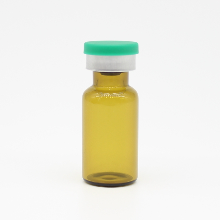 Amber or Brown Tubular Glass Bottle Vial for Injection
