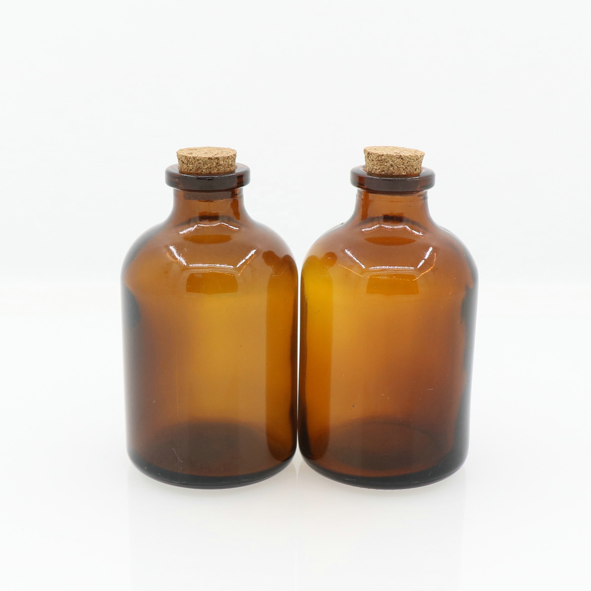 Amber pharmaceutical vials 5ml 7ml 8ml 10ml 15ml 20ml 30ml 50ml 100ml pharmacy medical vials pill clear bottle