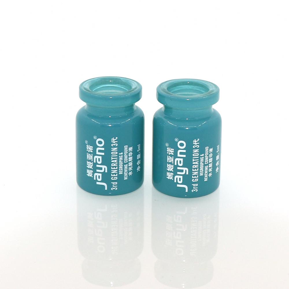 Anti aging intensive serums treatment small glass vials 5ml essence glass bottle and ampouls