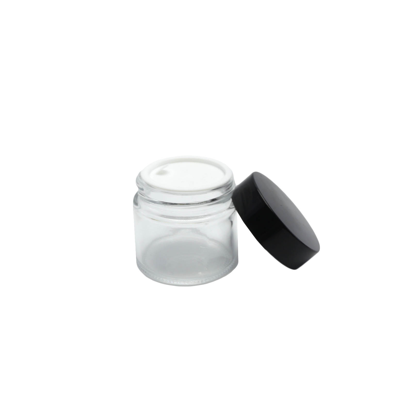 Apothecary jars glass with lid 500ml wholesale GJ-CC31