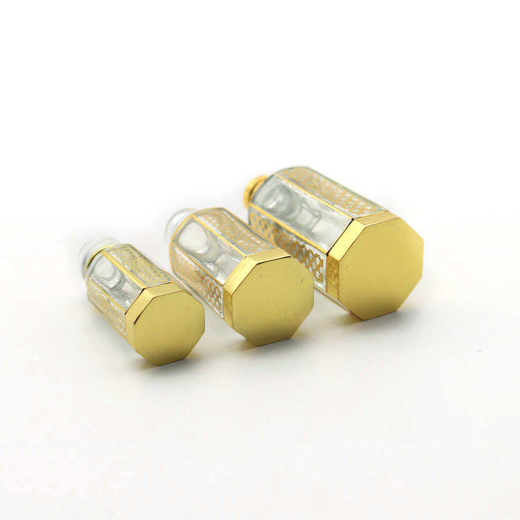 Arabic Fancy Attar Glass Bottle 3ml 6ml 12ml